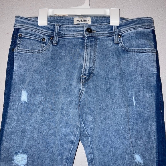 Jack & Jones Men Slim Fit Glenn Jeans - Picture 2 of 10